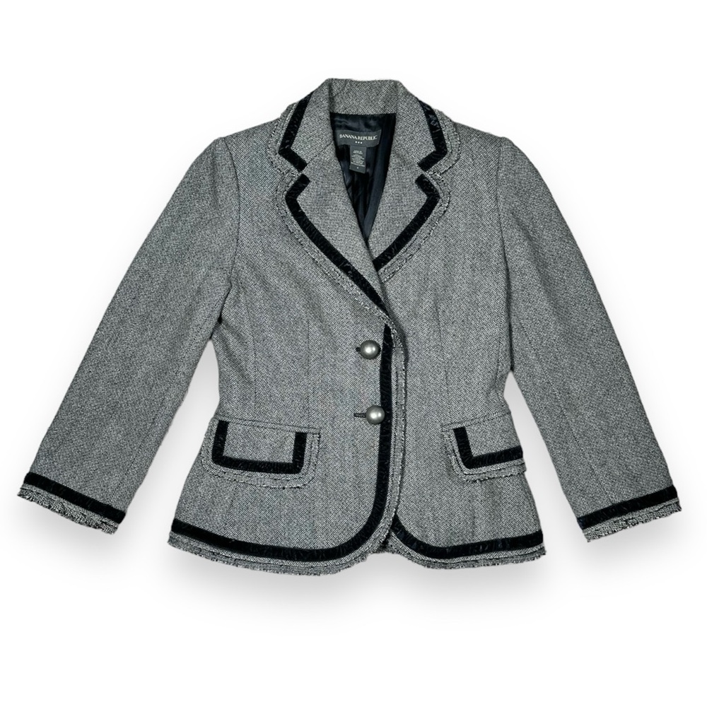 Banana Republic Gray Blazer